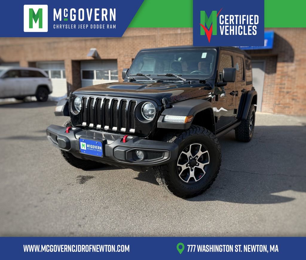 Used 2022 Jeep Wrangler Unlimited Rubicon w/ LED Lighting Group AWD/4WD image 1