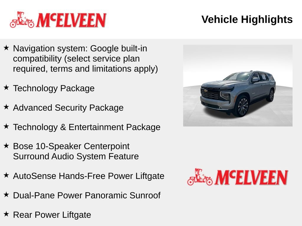 Used 2025 Chevrolet Tahoe High Country image 6