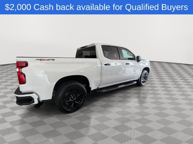 New 2026 Chevrolet Silverado 1500 Custom w/ Turbomax Blackout Package AWD/4WD image 12
