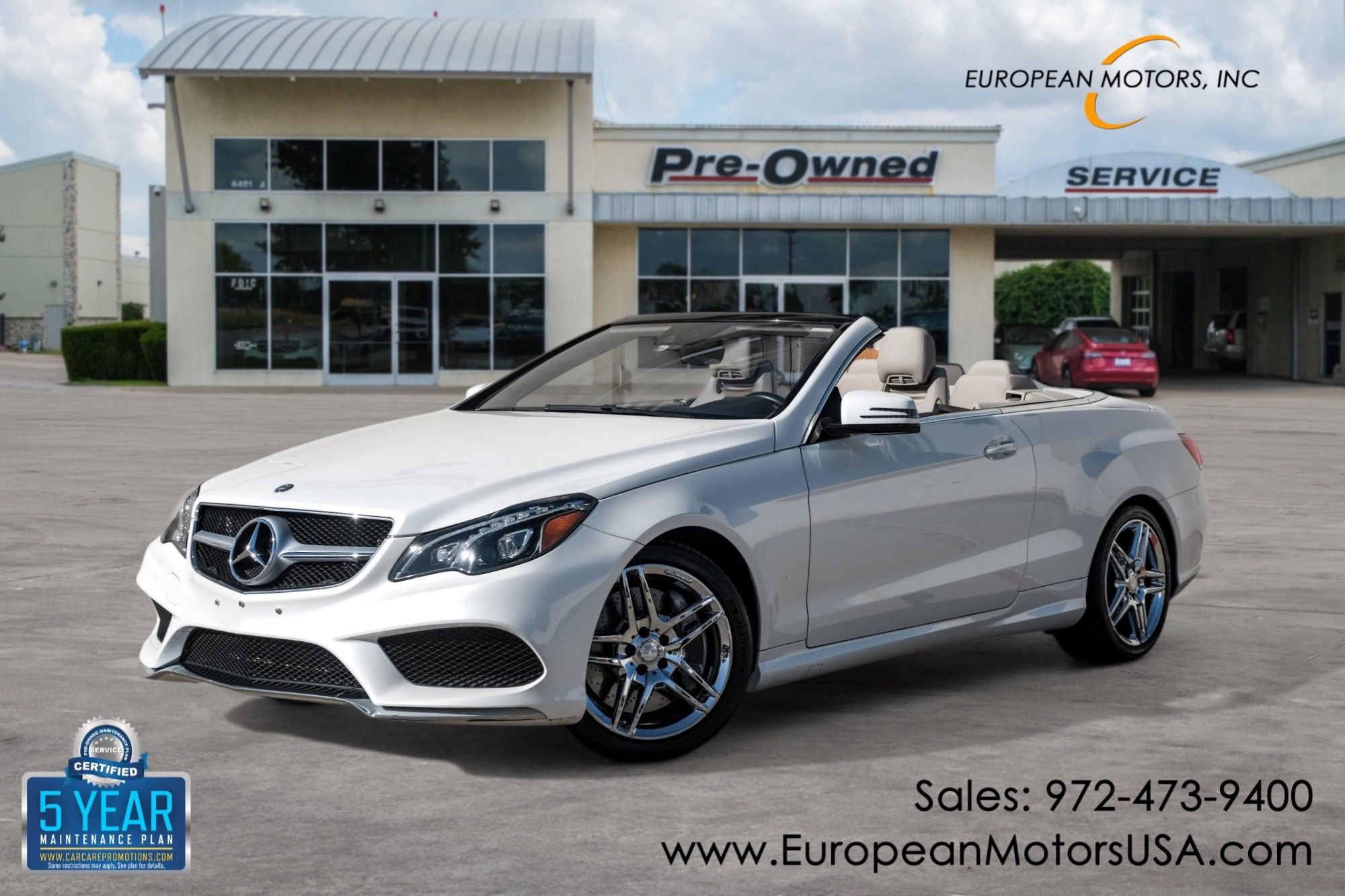 Used 2014 Mercedes-Benz E 550 Cabriolet w/ Premium 1 Package image 1