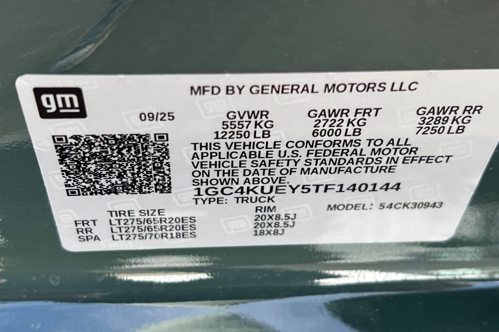 New 2026 Chevrolet Silverado 3500 LTZ w/ Trail Boss Package image 22