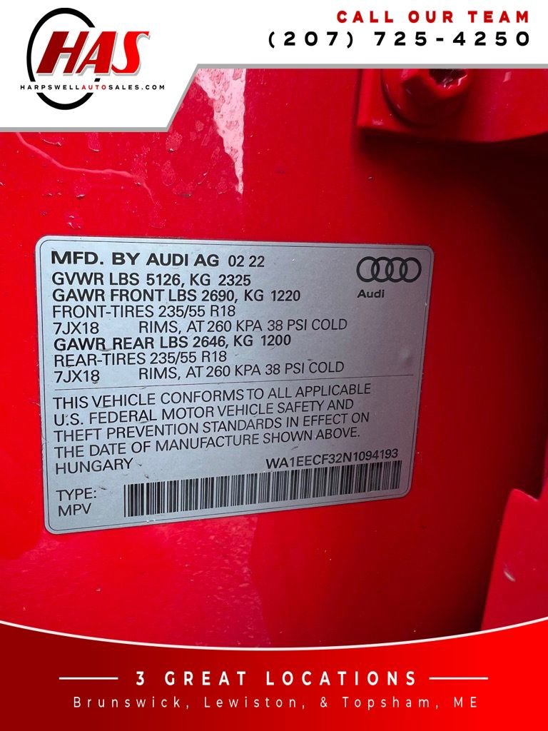 Used 2022 Audi Q3 2.0T Premium Plus image 17