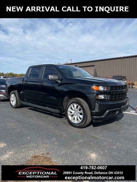 Used 2021 Chevrolet Silverado 1500 Custom w/ LPO, Dark Essentials Package
