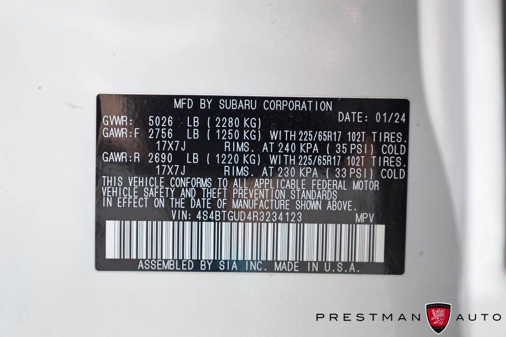 Used 2024 Subaru Outback Wilderness AWD/4WD image 47