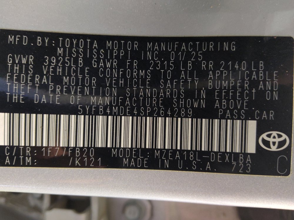 Used 2025 Toyota Corolla LE FWD image 33