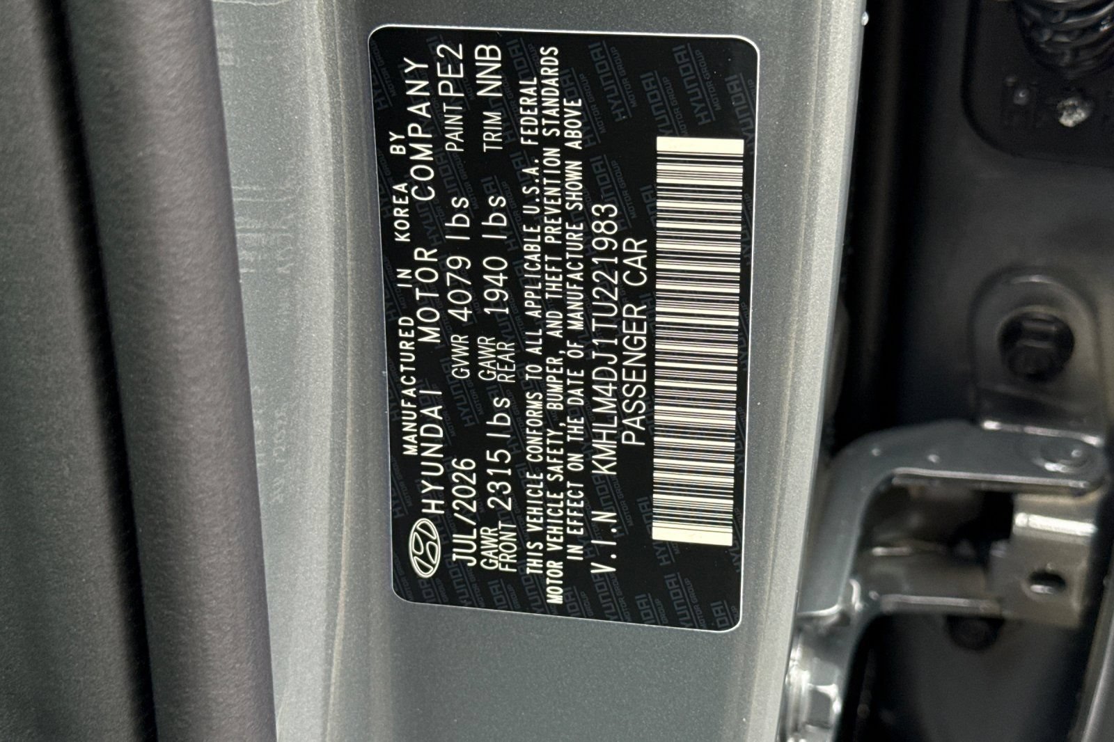 New 2026 Hyundai Elantra Hybrid FWD image 25