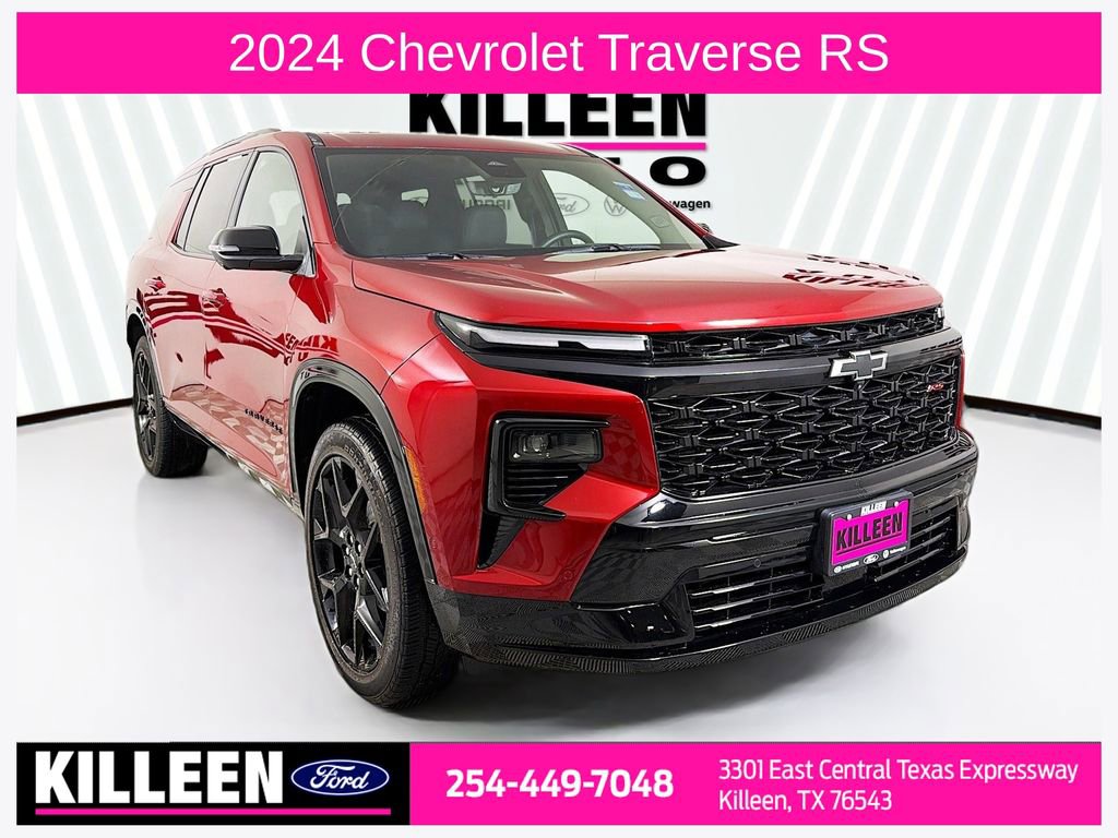 Used 2024 Chevrolet Traverse RS w/ LPO, Floor Liner Package image 1
