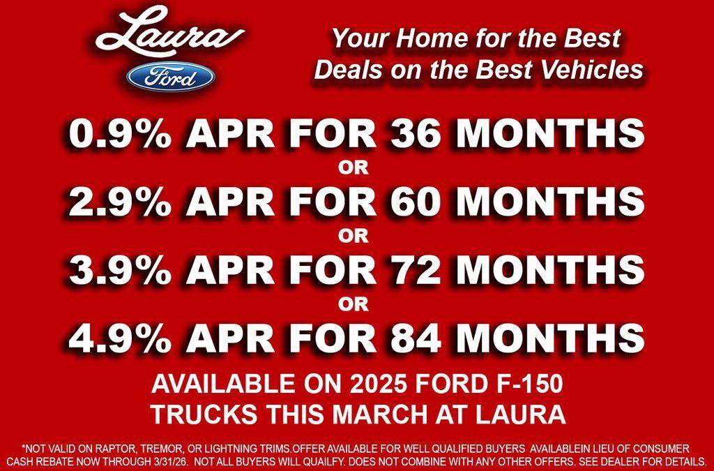 New 2025 Ford F150 Lariat w/ Equipment Group 501A Mid image 6