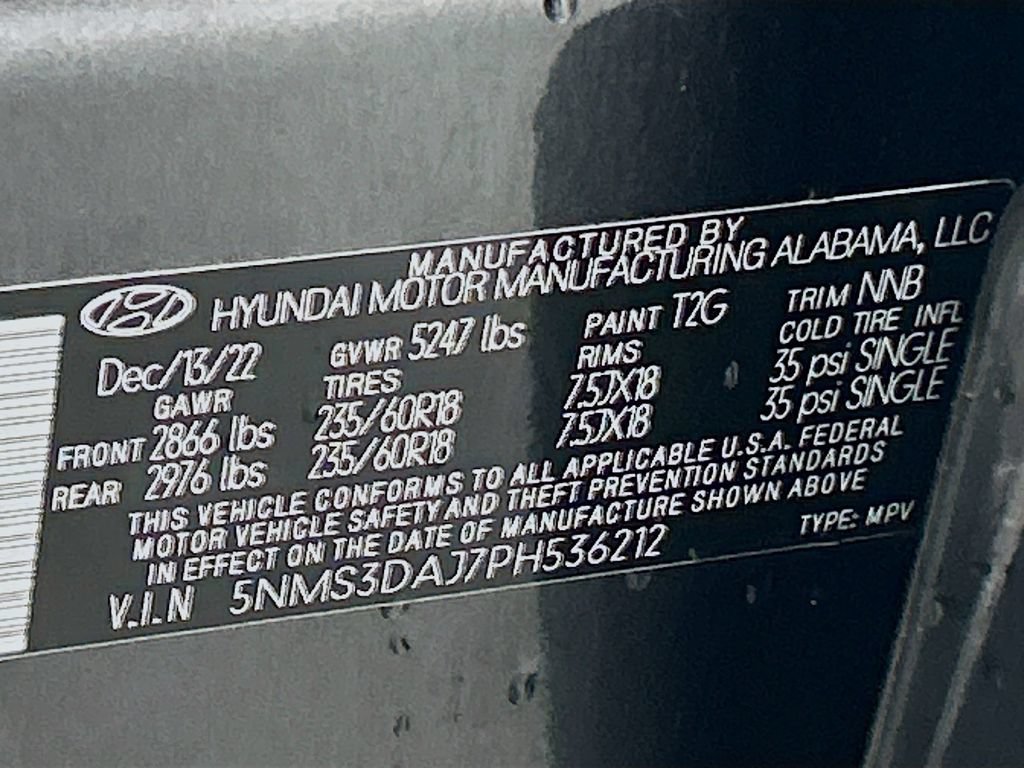 Used 2023 Hyundai Santa Fe SEL w/ Premium Package AWD/4WD image 29