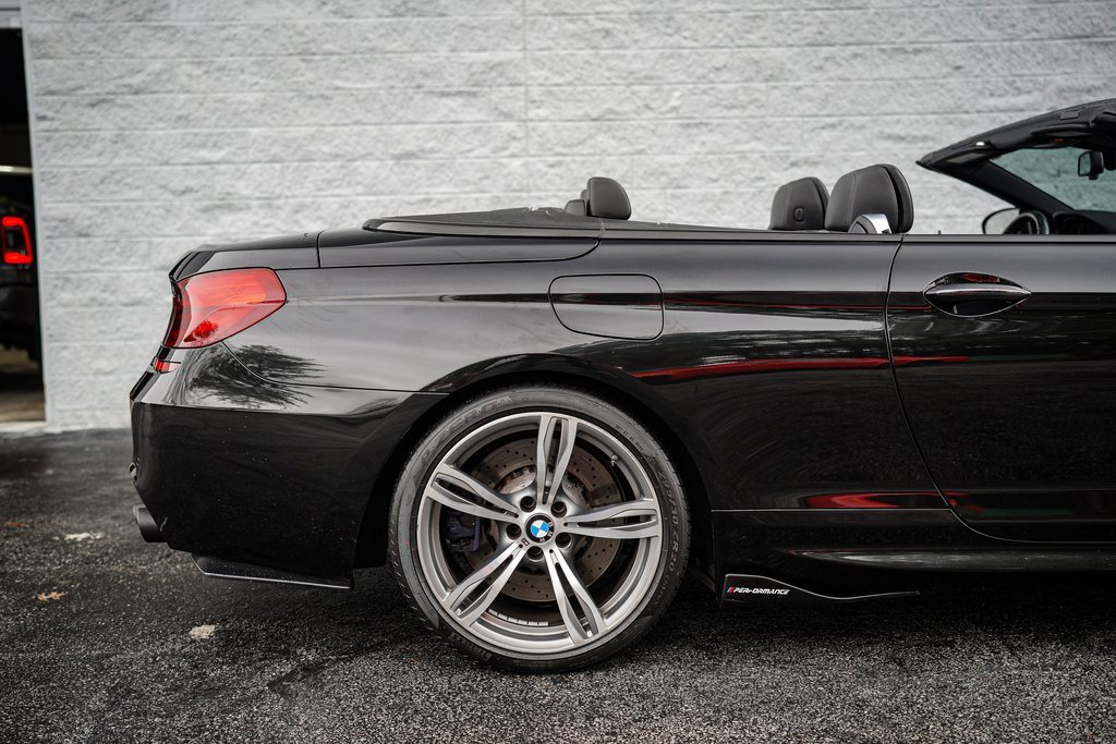 Used 2018 BMW M6 Convertible w/ Executive Package image 16