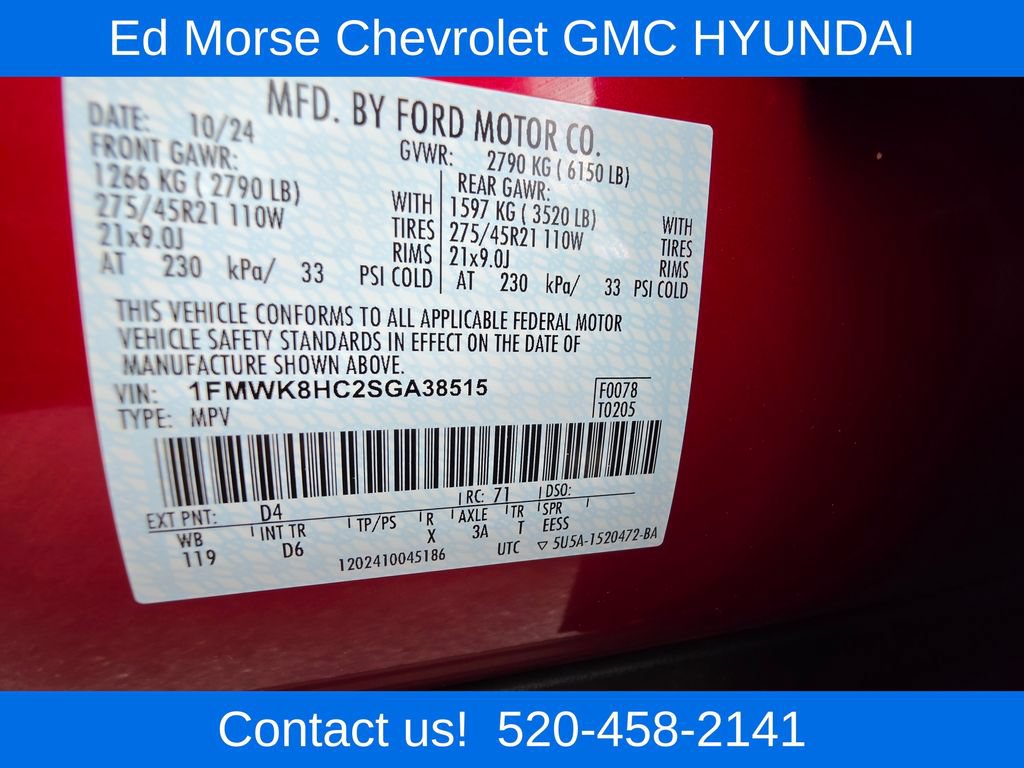 Used 2025 Ford Explorer Platinum w/ Ultimate Package AWD/4WD image 23