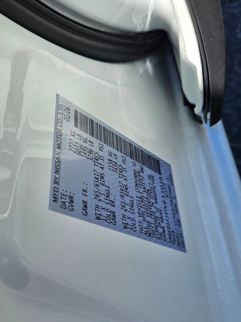 New 2026 Nissan Frontier SV image 17