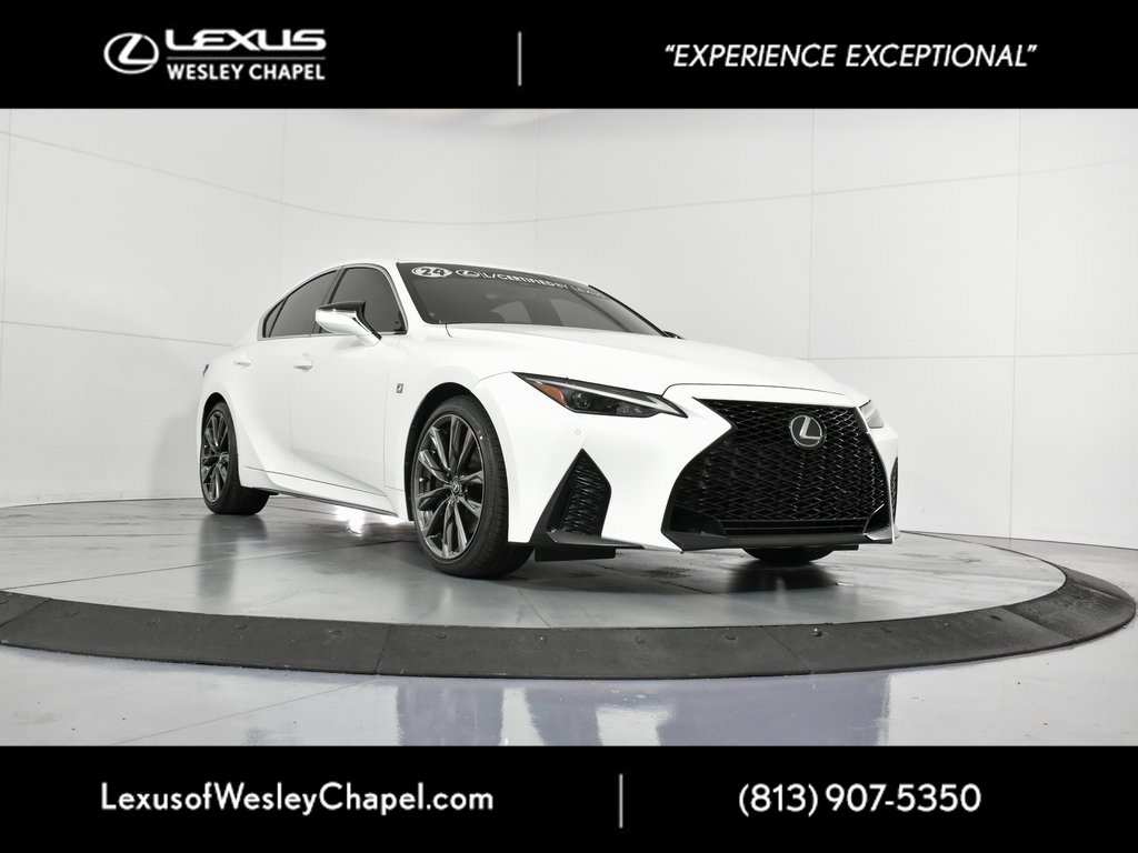Used 2024 Lexus IS 350 F Sport w/ Memory Package