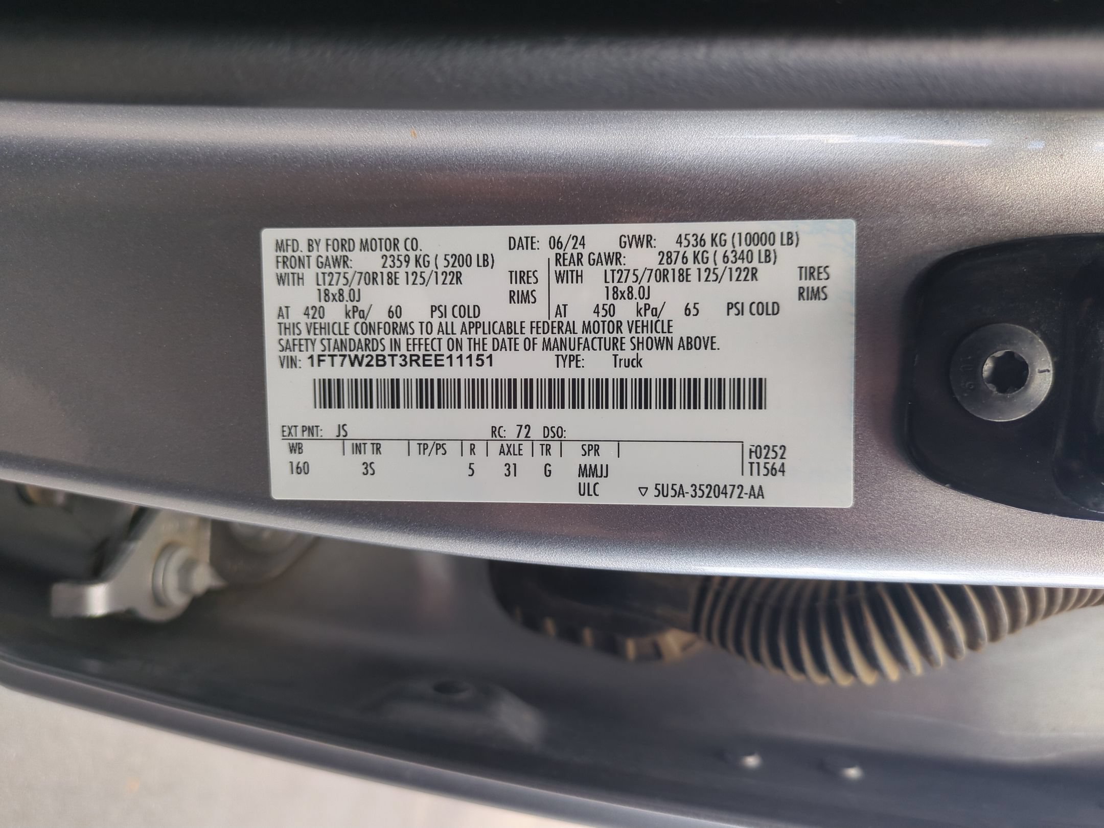 Certified 2024 Ford F250 XLT AWD/4WD image 34