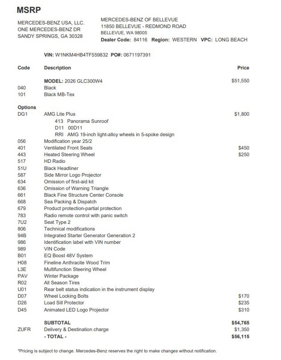 Certified 2026 Mercedes-Benz GLC 300 4MATIC image 3