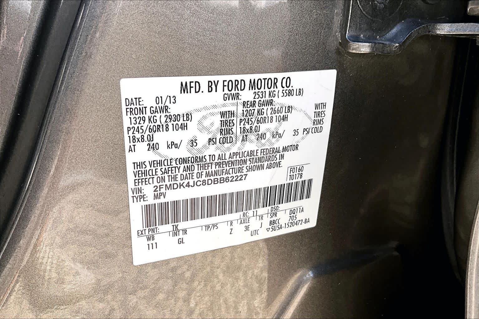 Used 2013 Ford Edge SEL AWD/4WD image 33