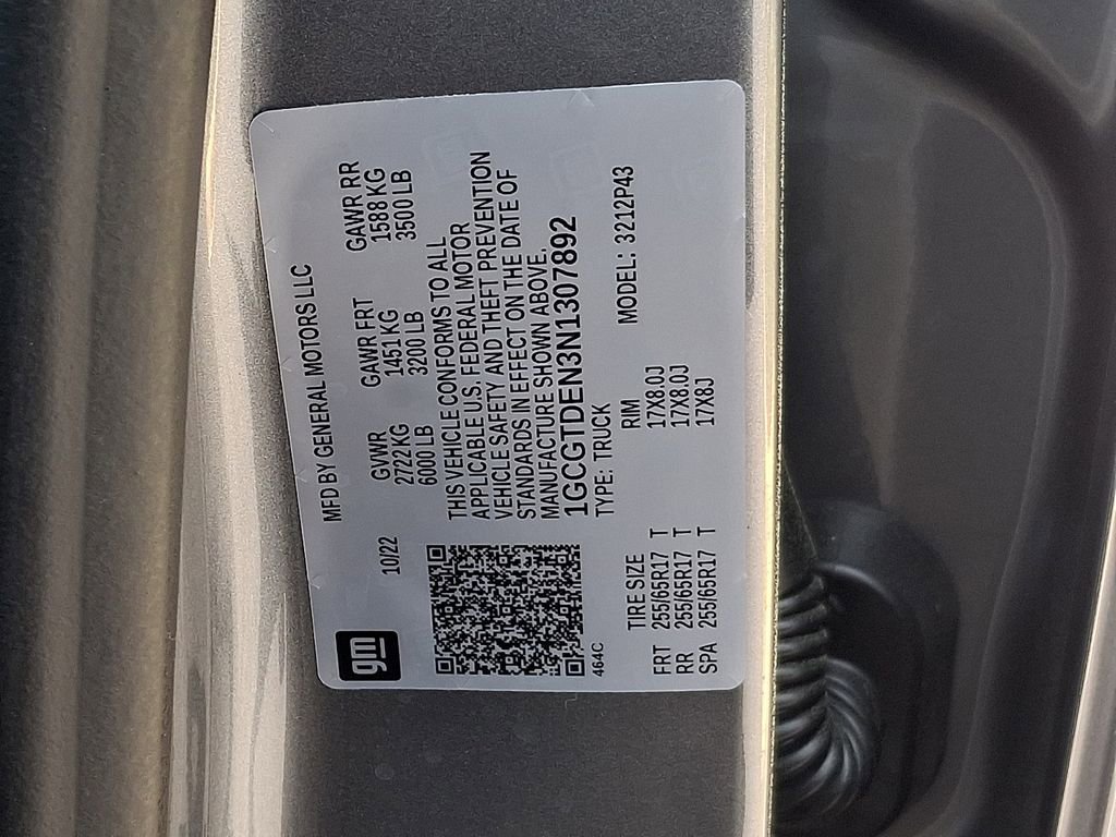 Certified 2022 Chevrolet Colorado Z71 image 28