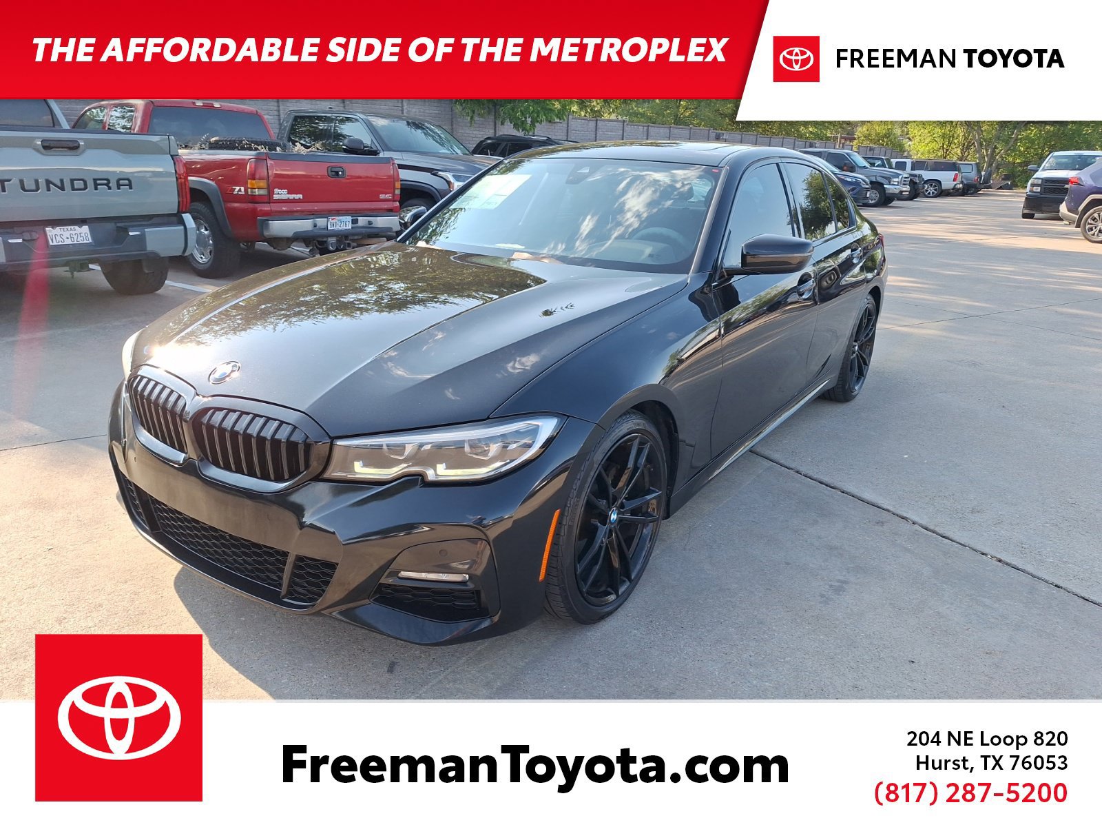 Used 2020 BMW 330i Sedan w/ M Sport Package RWD image 1