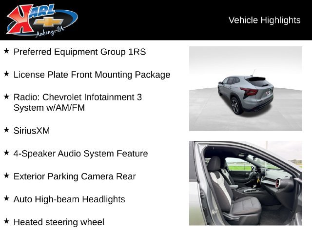 Used 2024 Chevrolet Trax RS FWD image 2