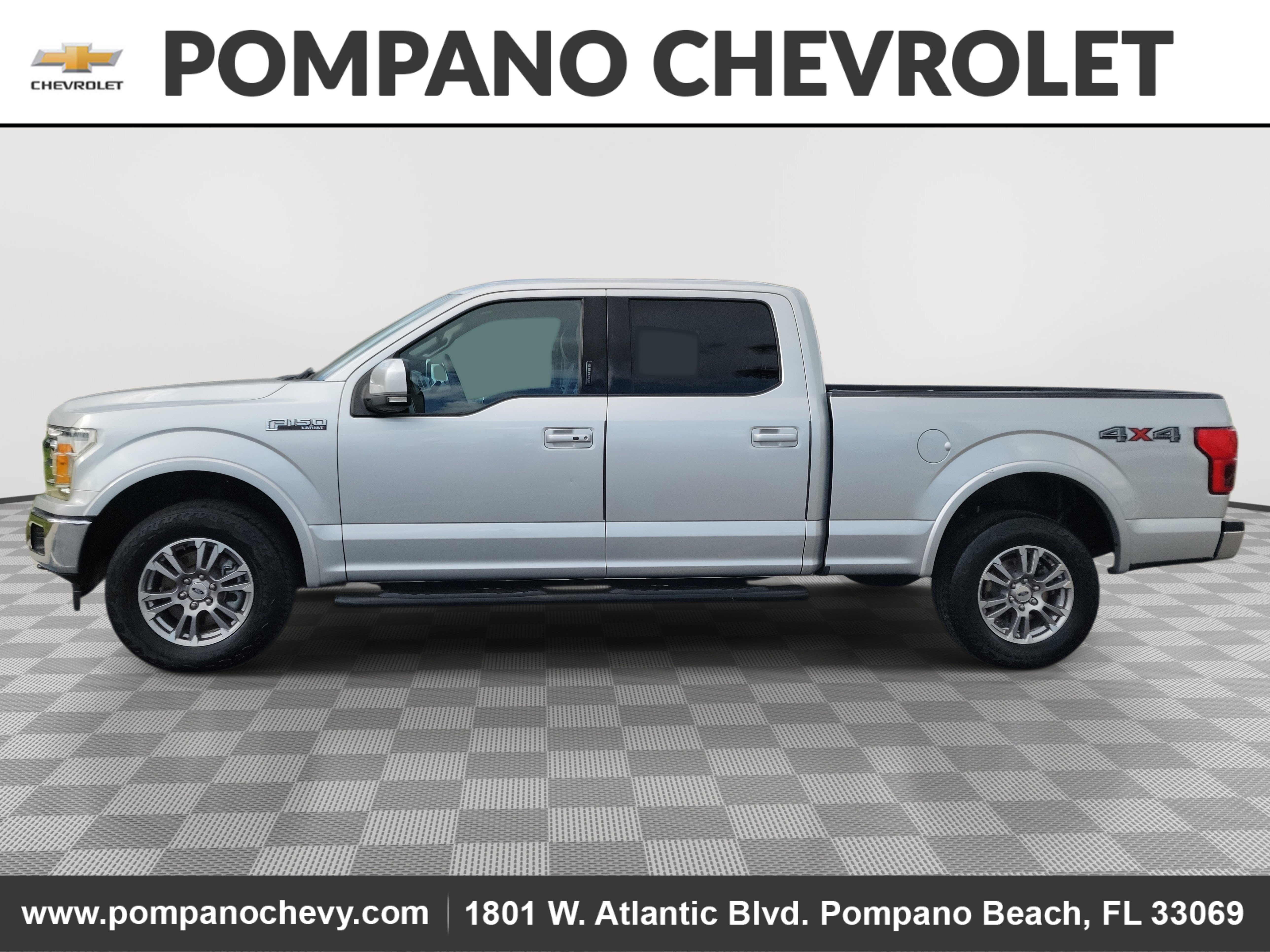 Used 2018 Ford F150 Lariat w/ Equipment Group 501A Mid image 4