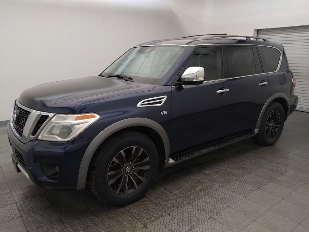 Used 2018 Nissan Armada Platinum w/ Cargo Package RWD image 2