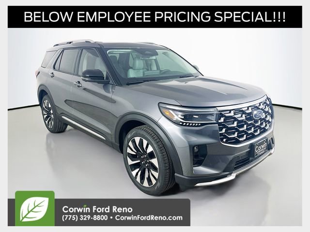 New 2026 Ford Explorer Platinum w/ LUX Leather Package