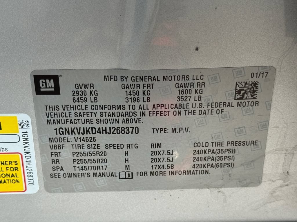 Used 2017 Chevrolet Traverse Premier AWD/4WD image 29