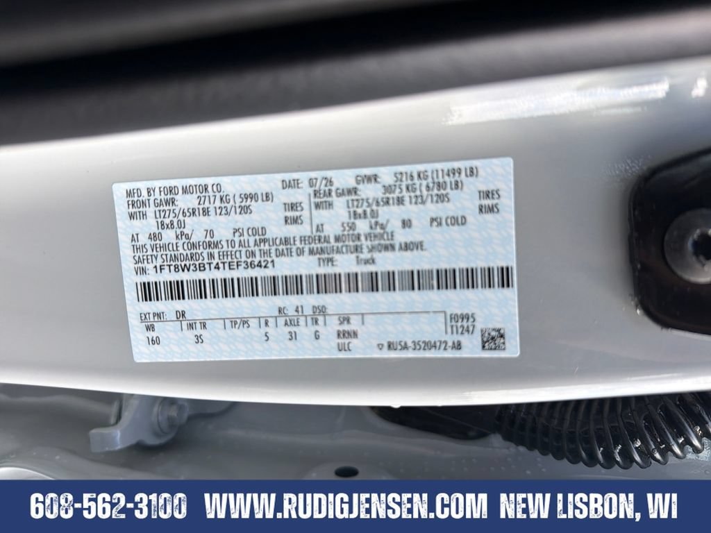New 2026 Ford F350 XLT AWD/4WD image 28