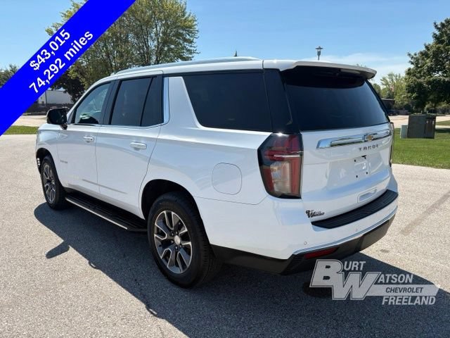Used 2022 Chevrolet Tahoe LT w/ Luxury Package AWD/4WD image 4