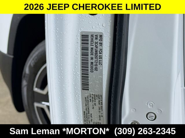 New 2026 Jeep Cherokee Limited AWD/4WD image 31