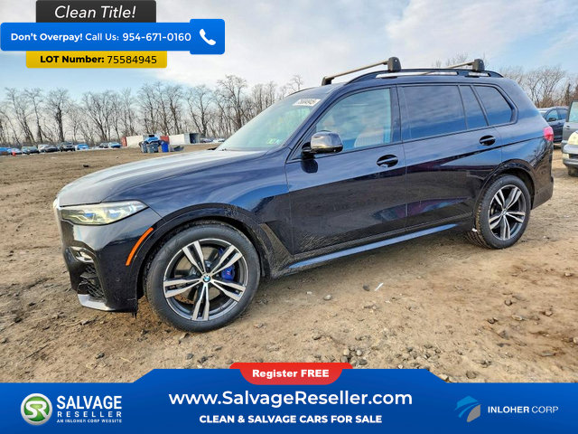 Used 2019 BMW X7 xDrive50i w/ Dynamic Handling Package AWD/4WD image 1