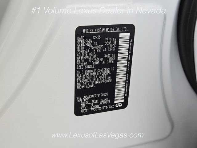 Used 2026 INFINITI QX80 Pure AWD/4WD image 31