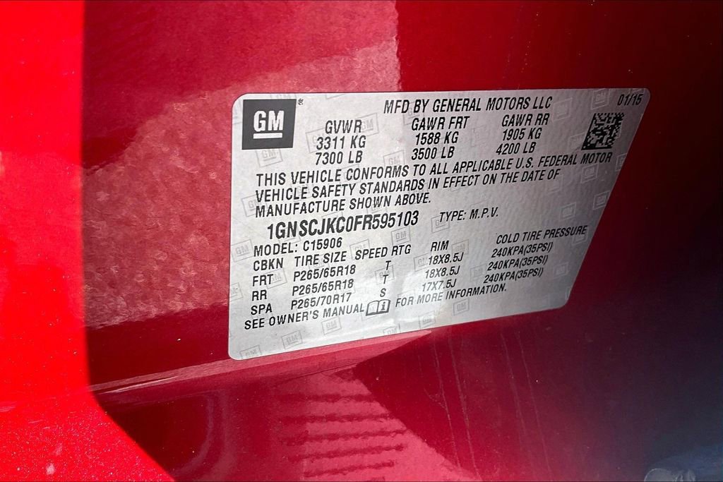 Used 2015 Chevrolet Suburban LT image 6