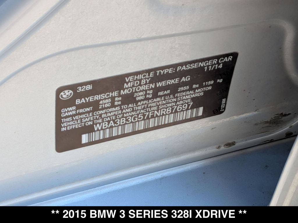 Used 2015 BMW 328i xDrive Sedan AWD/4WD image 31