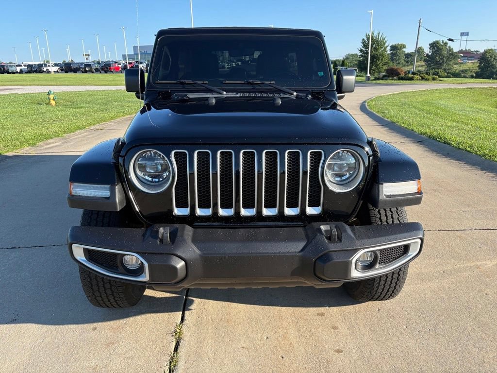 Used 2022 Jeep Wrangler Unlimited Sahara w/ LED Lighting Group AWD/4WD image 2