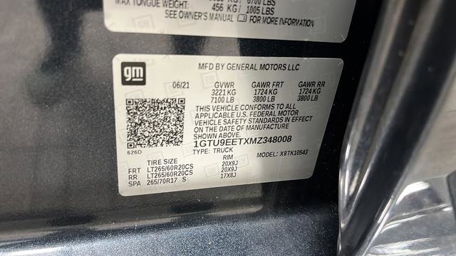 Used 2021 GMC Sierra 1500 AT4 image 44