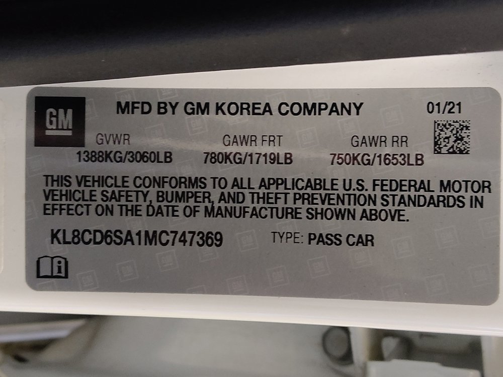 Used 2021 Chevrolet Spark LT FWD image 33
