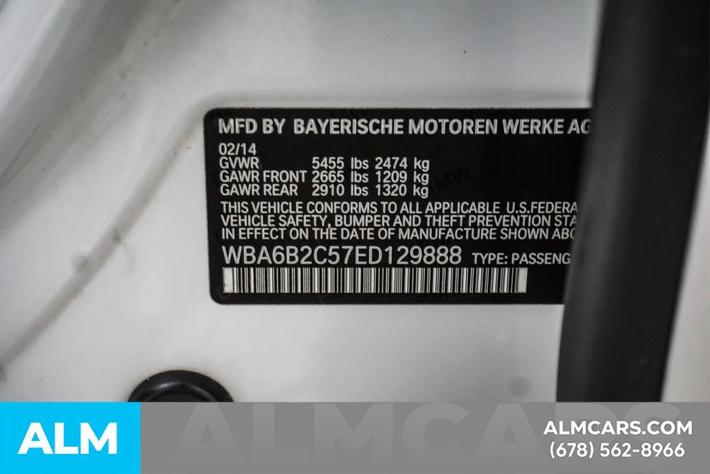 Used 2014 BMW 650i Gran Coupe RWD image 61