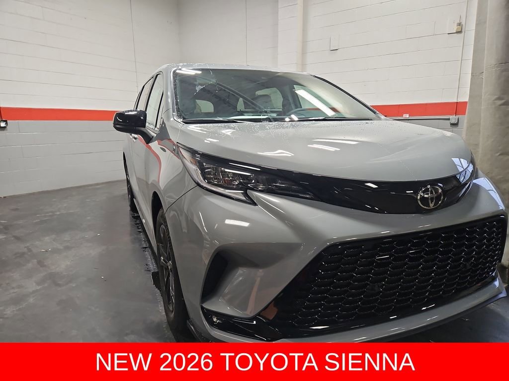 New 2026 Toyota Sienna XSE