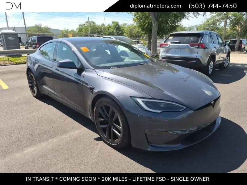 Used 2022 Tesla Model S Standard Range AWD/4WD image 3