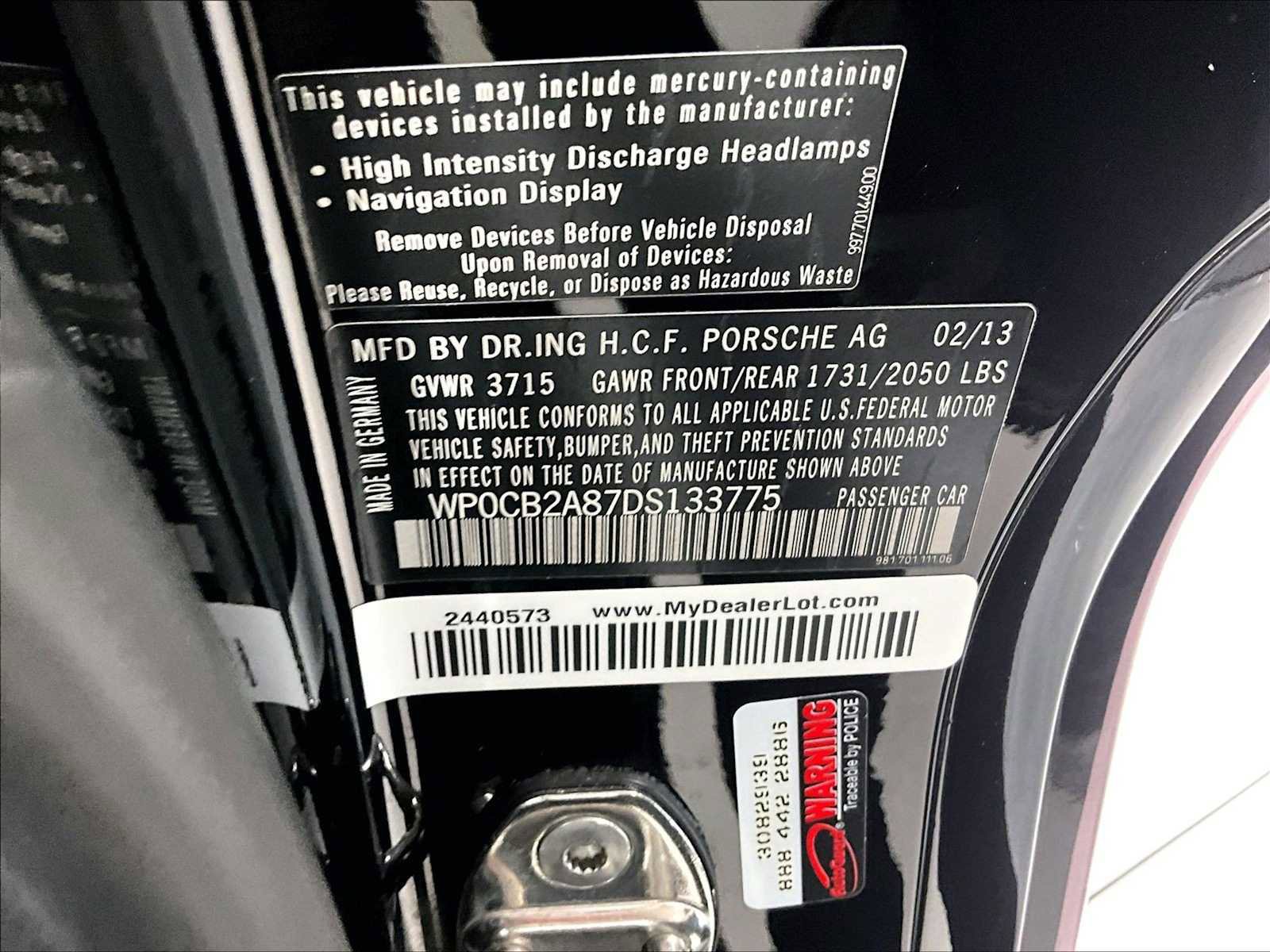 Used 2013 Porsche Boxster S image 30