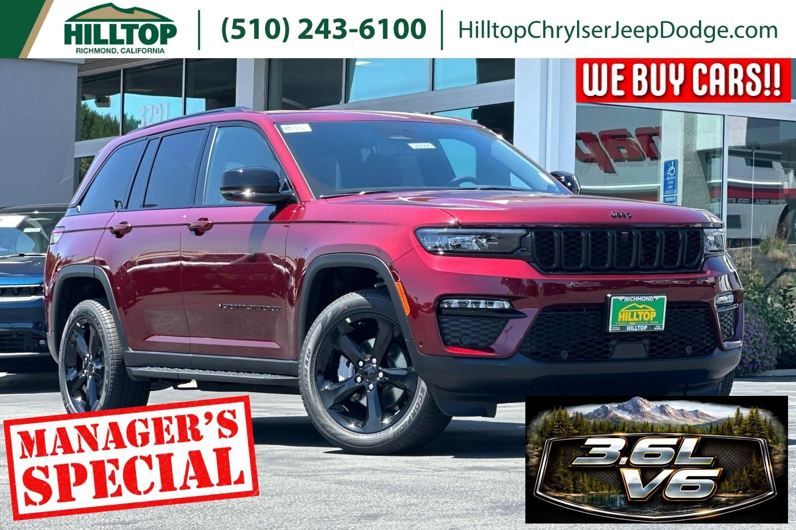 New 2025 Jeep Grand Cherokee Limited w/ Luxury Tech Group II AWD/4WD image 1