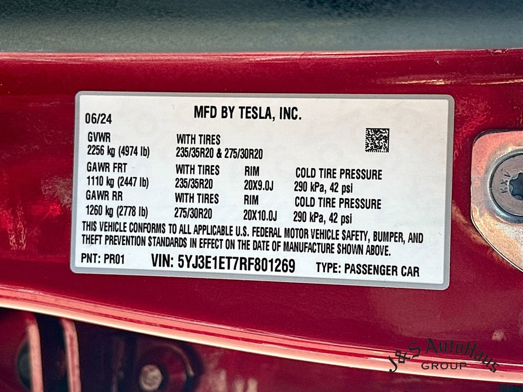 Used 2024 Tesla Model 3 Performance image 41