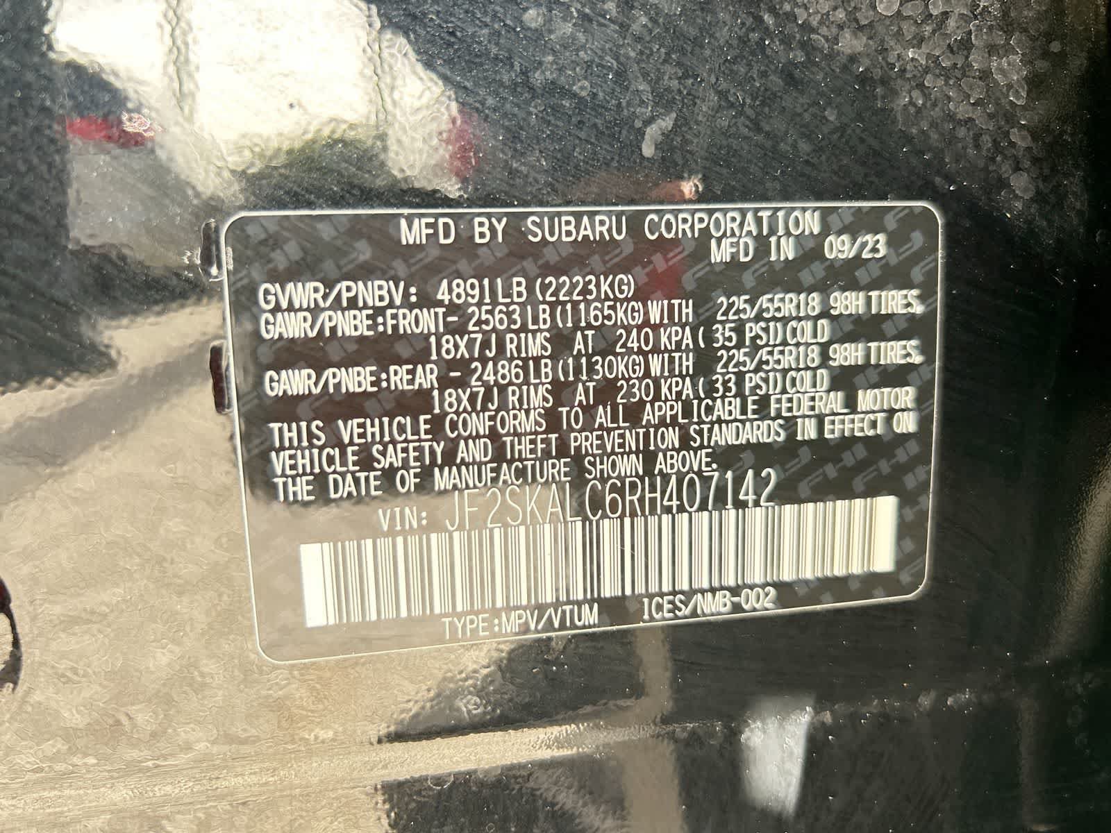 Used 2024 Subaru Forester Limited AWD/4WD image 2