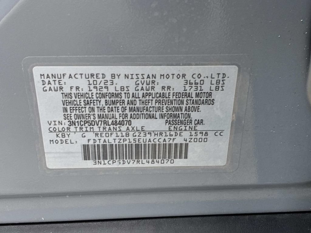 Certified 2024 Nissan Kicks SR w/ SR Premium Package FWD image 20