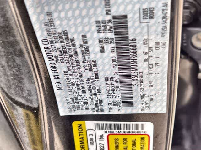 Used 2017 Lincoln MKZ Reserve w/ Technology Package FWD image 22