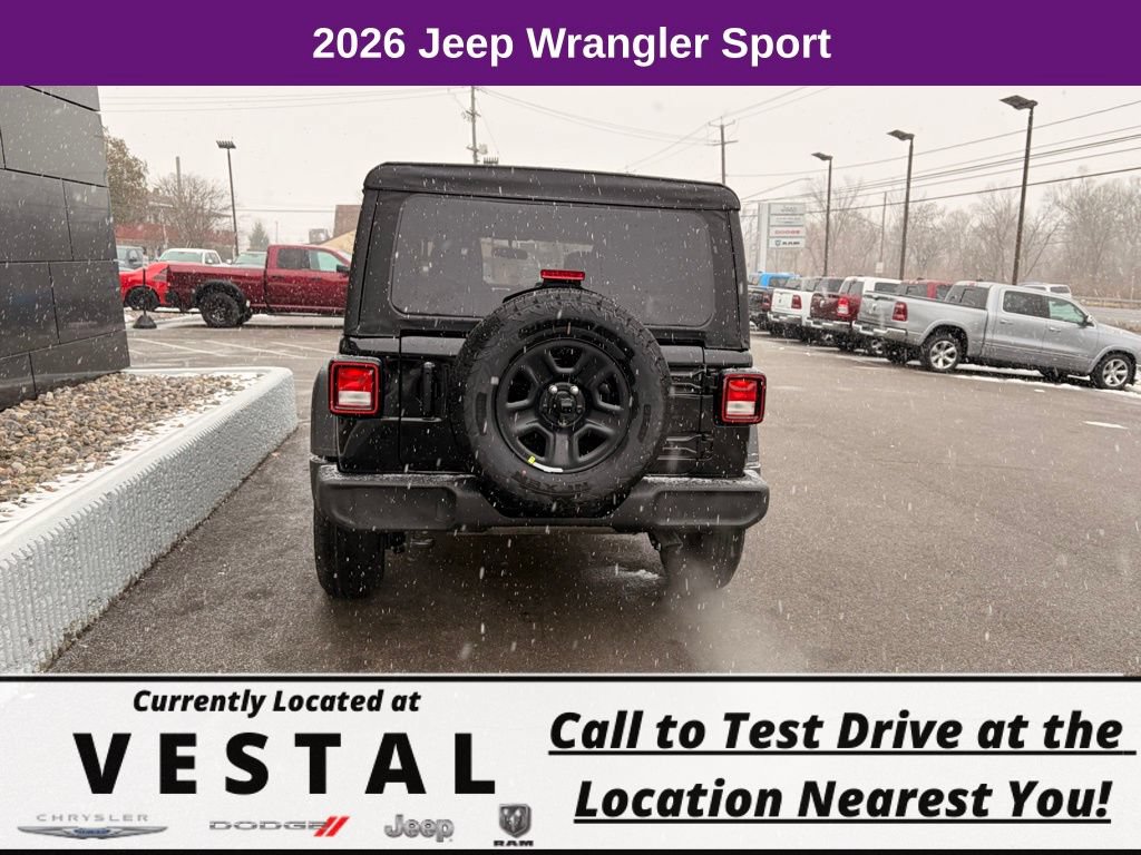 New 2026 Jeep Wrangler Unlimited Sport AWD/4WD image 6