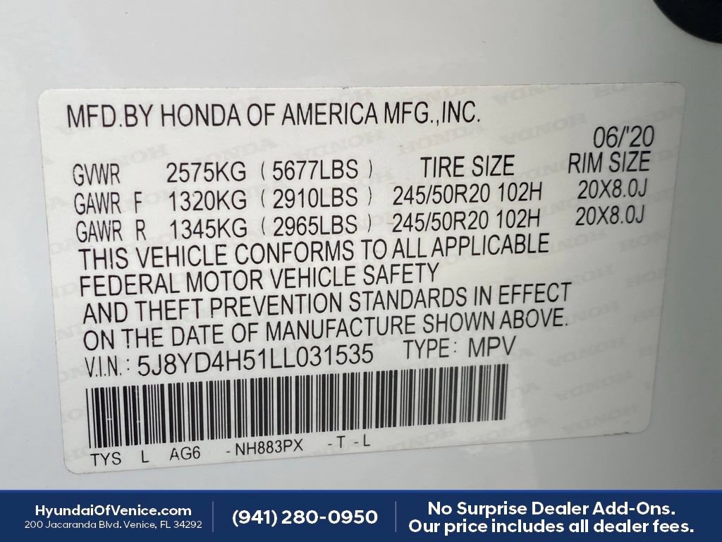 Used 2020 Acura MDX w/ Technology Package AWD/4WD image 29