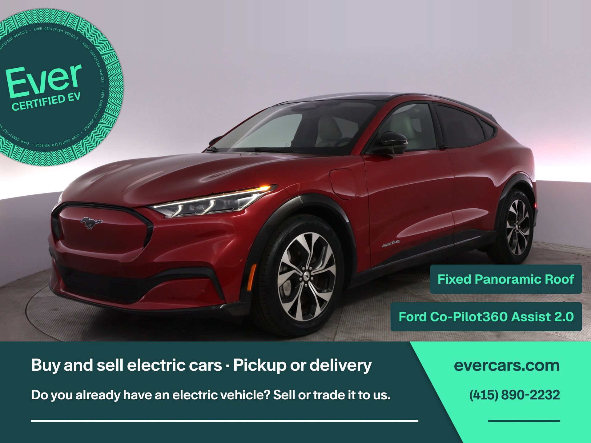 Used 2022 Ford Mustang Mach-E Premium AWD/4WD image 1