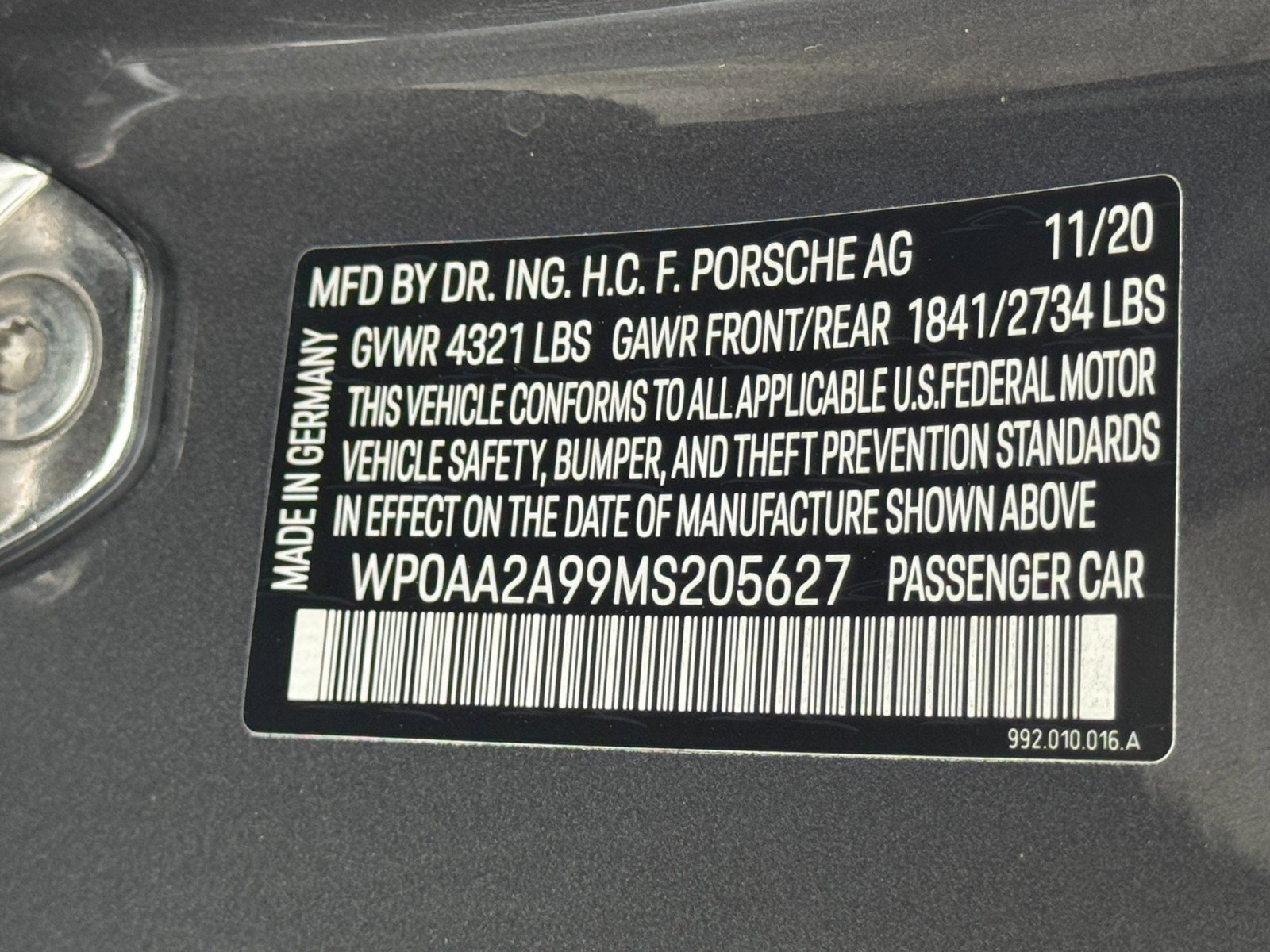 Used 2021 Porsche 911 Carrera w/ Premium Package image 38